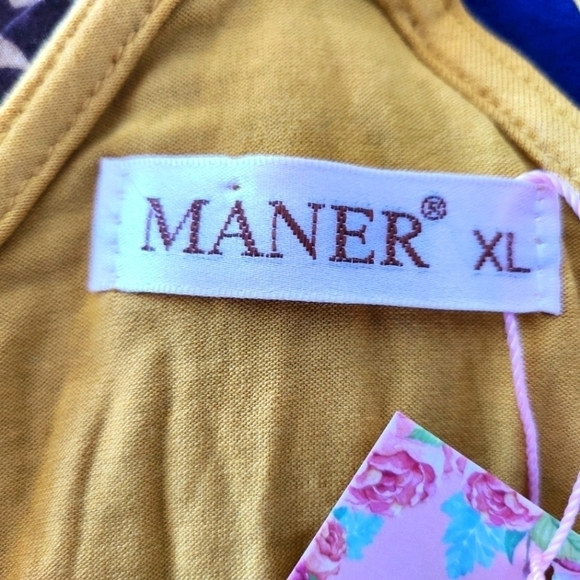 Maner womens gold sequin tank top size X-Large - Picture 3 of 9